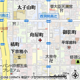 京都府京都市下京区天神前町340周辺の地図
