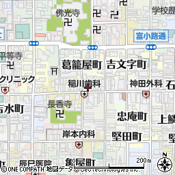 籠目周辺の地図