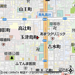 プレサンス京都四条烏丸周辺の地図