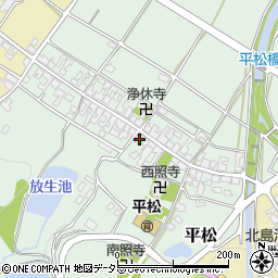 滋賀県湖南市平松317周辺の地図