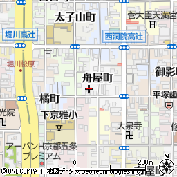 京都府京都市下京区天神前町328周辺の地図
