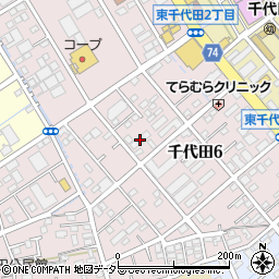 シオン千代田周辺の地図