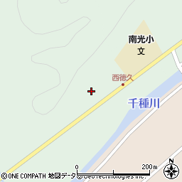 宍粟下徳久線周辺の地図