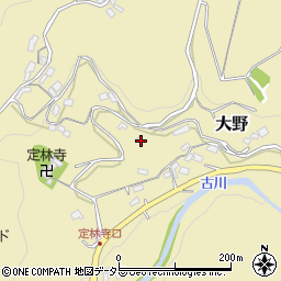 静岡県伊豆市大野954周辺の地図