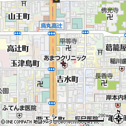 京都府京都市下京区因幡堂町703周辺の地図