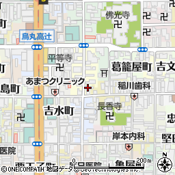 京都府京都市下京区燈籠町599周辺の地図