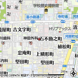 京都府京都市下京区松原中之町492周辺の地図