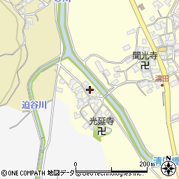 滋賀県蒲生郡日野町清田1386周辺の地図