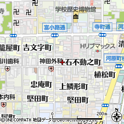 京都府京都市下京区松原中之町491周辺の地図