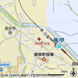 岡山県久米郡美咲町原田1767-2周辺の地図