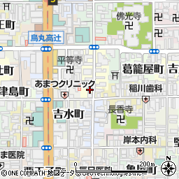 京都府京都市下京区燈籠町597-1周辺の地図