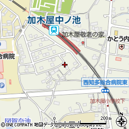 愛知県東海市加木屋町与平山17-7周辺の地図