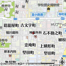京都府京都市下京区松原中之町477周辺の地図