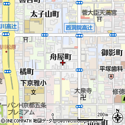 京都府京都市下京区天神前町336周辺の地図
