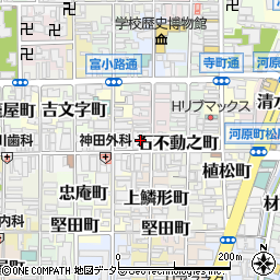 京都府京都市下京区松原中之町497周辺の地図