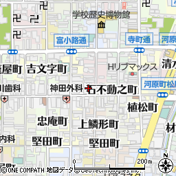 京都府京都市下京区松原中之町497周辺の地図