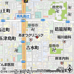 京都府京都市下京区因幡堂町700周辺の地図