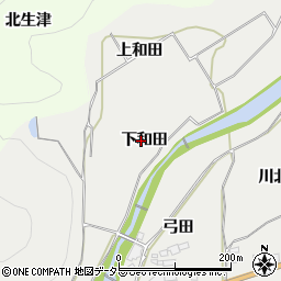京都府亀岡市曽我部町犬飼下和田周辺の地図