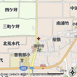 京都府亀岡市曽我部町南条屋敷37周辺の地図