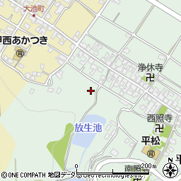 滋賀県湖南市平松614周辺の地図