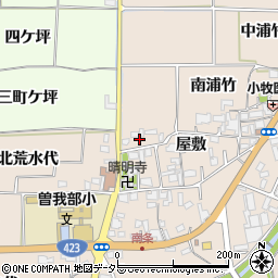 京都府亀岡市曽我部町南条屋敷36周辺の地図