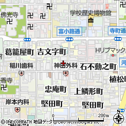 京都府京都市下京区松原中之町480周辺の地図