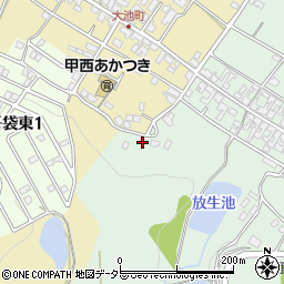 滋賀県湖南市平松592周辺の地図