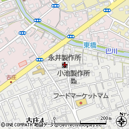 永井製作所周辺の地図