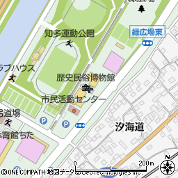 愛知県知多市緑町12周辺の地図