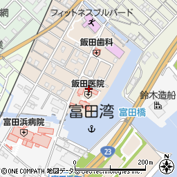 飯田医院周辺の地図