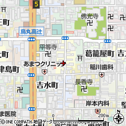 京都府京都市下京区燈籠町589周辺の地図