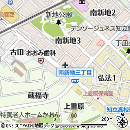 碧海信用金庫知立南支店周辺の地図