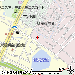 滋賀県草津市南笠町1086-2周辺の地図