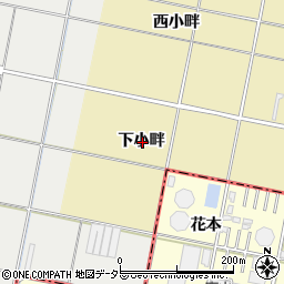 愛知県豊田市桝塚西町下小畔周辺の地図