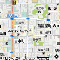 京都府京都市下京区燈籠町587周辺の地図
