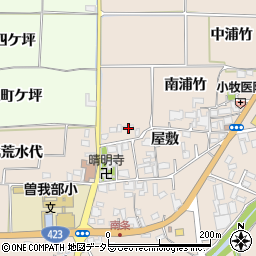 京都府亀岡市曽我部町南条屋敷29周辺の地図