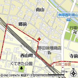 愛知県豊田市桝塚西町南山41周辺の地図