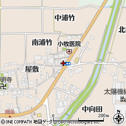 京都府亀岡市曽我部町南条屋敷1周辺の地図