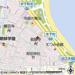 一圓テクノス株式会社　大津営業所周辺の地図