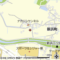 滋賀県草津市新浜町165周辺の地図