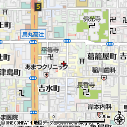 京都府京都市下京区燈籠町585周辺の地図