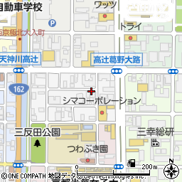 コンセプトグランドーリア西院高辻パーキング周辺の地図