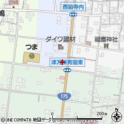 兵庫県西脇市寺内1周辺の地図