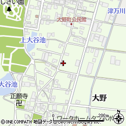兵庫県西脇市大野233周辺の地図
