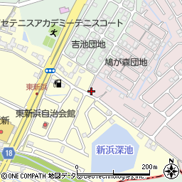 滋賀県草津市南笠町1080-3周辺の地図