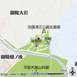 本圀寺周辺の地図