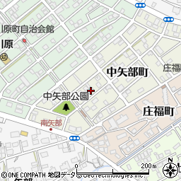 静岡県静岡市清水区中矢部町16-10周辺の地図