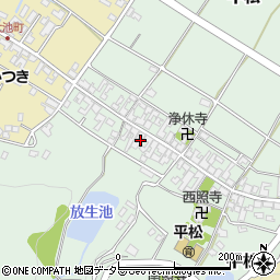 滋賀県湖南市平松479周辺の地図