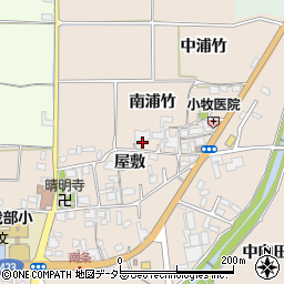 京都府亀岡市曽我部町南条屋敷14周辺の地図