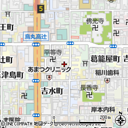 京都府京都市下京区燈籠町583周辺の地図